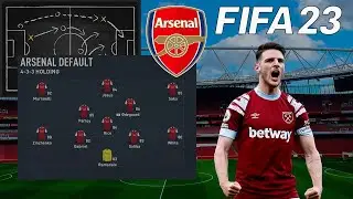 How Rice will Fit into Arsenals Team | FIFA 23