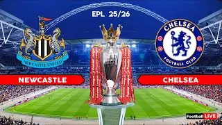 Newcastle vs Chelsea - Premier League 25/26 | Full Match All Goals | Simulation PES