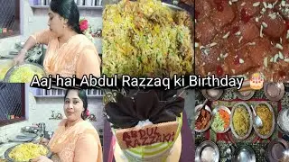 TODAY I MADE HYDERABADI STYLE CHICKEN BIRYANI || SHAHI TUKDRA || BIRTHDAY CELEBRATION VLOG 🎊🎊