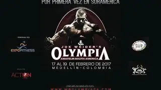 MR. OLYMPIA SOUTH AMERICA 2017 WEEKS OUT, SERGIO FDEZ EN LA EXPO FITNESS