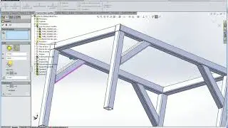 Mécano soudé, Solidworks, table