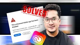 Adobe Creative Suit License Problem | How To Solve This Issues ? | Easy Fix