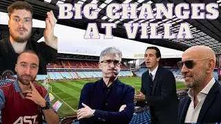 Big changes at Aston Villa