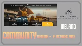Howzit Expats Community Webinar  - Howzit Ireland  - 14 October 2025