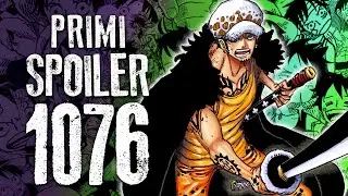 ONE PIECE 1076 SPOILER -  Prime ANTICIPAZIONI ONE PIECE 1076