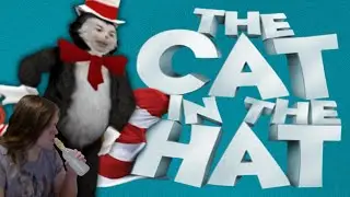 Drinking and playing the PS2 Cat in the Hat game