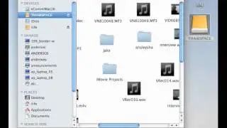 Creating a Folder in the Thawspace