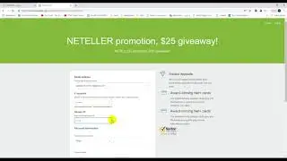 Neteller Free  Money Reward 50$