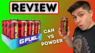 Sour Cherry GFUEL Can REVIEW!