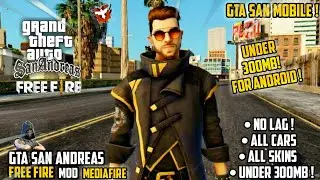 Gta Sa Free Fire Modpack | APK+Data | Gta Sa 4K Graphics Modpack | Free Fire MOD
