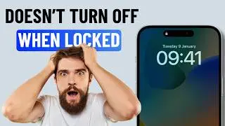 Fix iPhone Screen Doesn't Turn Off When Locked
