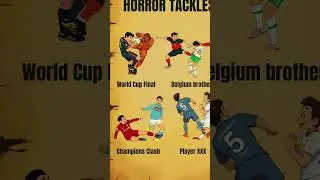 ⚽Worst Horror Tackles in Football😨 PART 1