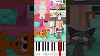 Sprunki SUS fanmade animation Complete Edition (@Opilasokewt) - Octave Piano Tutorial