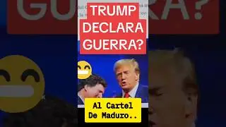 TRUMP PODRIA ANUNCIAR HOY EN LA NOCHE, CONTRA EL CARTEL DE LOS SOLES