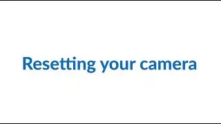 YI Help Center | How to Reset Your YI Home Camera