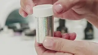 BLUESKY Nails Secrets by Anna Almbanis: Nail Art - Foil and Powders Combo!