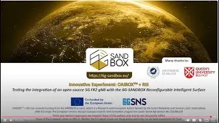 6G-SANDBOX - OAIBOX + RIS Project Demo - OPEN CALL 3
