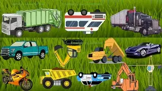 Learn Emergency  Vehicles for Kids: Fun Learning Emergency Vehicles Name for children 🚒 🚓  🚑 🚨🚨 🚨