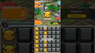 Pok&eacute;mon Shuffle Mobile ポケとる2023 | Raichu (Winking) Safari week 7 #pokemonshuffle #pokemon #f