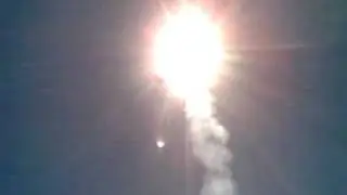 blowing 44 gallon drum into orbit