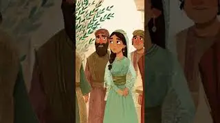 ShortsTwo Sisters, One Destiny | Rachel & Leah Bible Story ✨ #animation #shorts