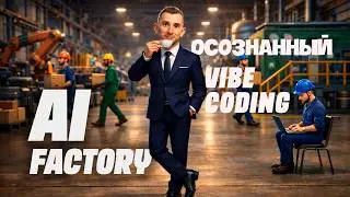 Что такое осознанный вайб-кодинг? Как я разрабатываю с AI Factory