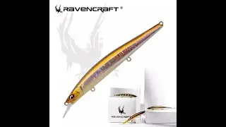 Ravencraft Brand Slasher 113SF 13g Slow Floating Minnow Lure