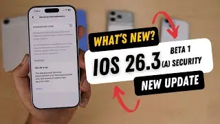 iOS 26.3 (a) Security Released | What's New?