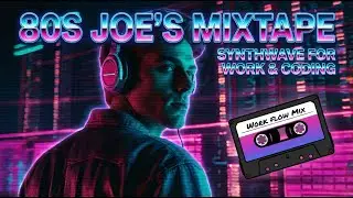 80s Joe's Mixtape | Retro Synthwave & Cyberpunk Beats for Deep Work & Productivity