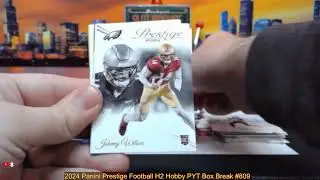 11-12-24 2024 Panini Prestige Football H2 Hobby PYT Box Break #809 - Pick Your Team!