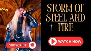 Mad Damon &mdash; Storm of Steel and Fire &ndash; Epic Heavy Metal Saga (Official Lyric Video)