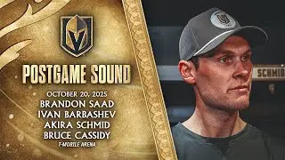 🎥 POSTGAME SOUND: Saad, Barbashev, Schmid & Cassidy
