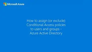 How to include or exclude users from Conditional Access policies - Entra ID