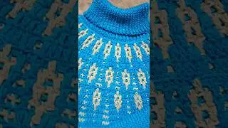An amazing Crochet Sweater 😍#shorts #shortvideo #crochet #handmade #youtubeshorts #monghorstudio