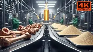Gelatin Powder Factory: Amazing Manufacturing Process (Full Production Process)