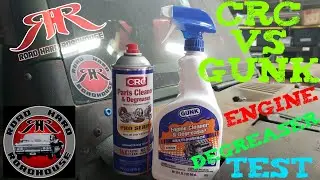 CRC VS GUNK ENGINE DEGREASERS TEST AND REVIEW! 2020