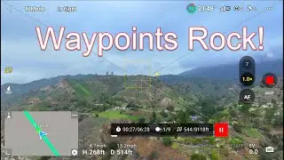 How to create, save, rename and delete Mavic 3 Waypoints