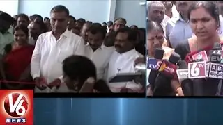 Minister Harish Rao And Padma Devender Reddy Visits Chegunta Mandal | V6 News