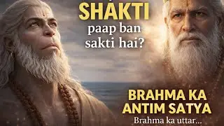 Kya Shakti Paap Ban Sakti Hai? | Hanuman&ndash;Brahma Samvaad | Ramayan Cinematic AI Film