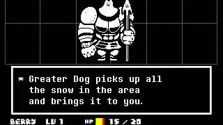 Undertale - Greater Dog (Pacifist)