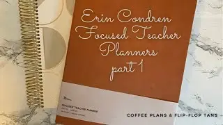 Erin Condren Teacher Planner Launch 2022-2023 Part 1 | Softbound Focused Planner