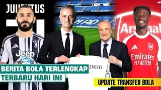 Berita Bola Terbaru Hari Ini - Mourinho Kembali ke Madrid?, Benzema ke Juve, Arsenal Gaet Camavinga