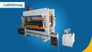 Hydraulic Hot Press Machine | Industrial Laminates Pressing Machine | Labh Group