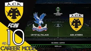 &Tau;&Epsilon;&Lambda;&Iota;&Kappa;&Omicron;&Sigma; CONFERENCE! : EA FC 26 AEK CAREER MODE (greek) #10