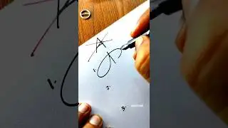 How to sign the letter A❤ ?