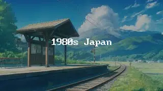Плейлист 🌄 Спокойная японская сельская местность 🚂 Ретро лоу-фай вайбы🎧Спокойное размышление и учеба