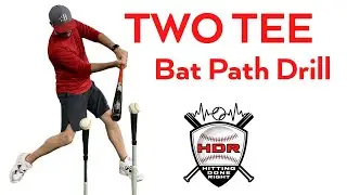 Two Tee - Swing Path Drill - DON&rsquo;T lose the barrel🤘| Hitting Done Right
