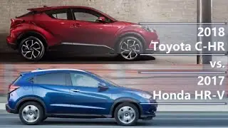 2018 Toyota C-HR vs 2017 Honda HR-V (technical comparison)