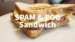 SPAM and EGG Sandwich Recipe! Korean Inspired | Breakfast Sandwich