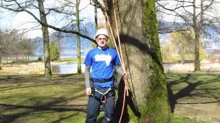 How to tie a Sheet bend & Weavers knot | Arborist knot tying